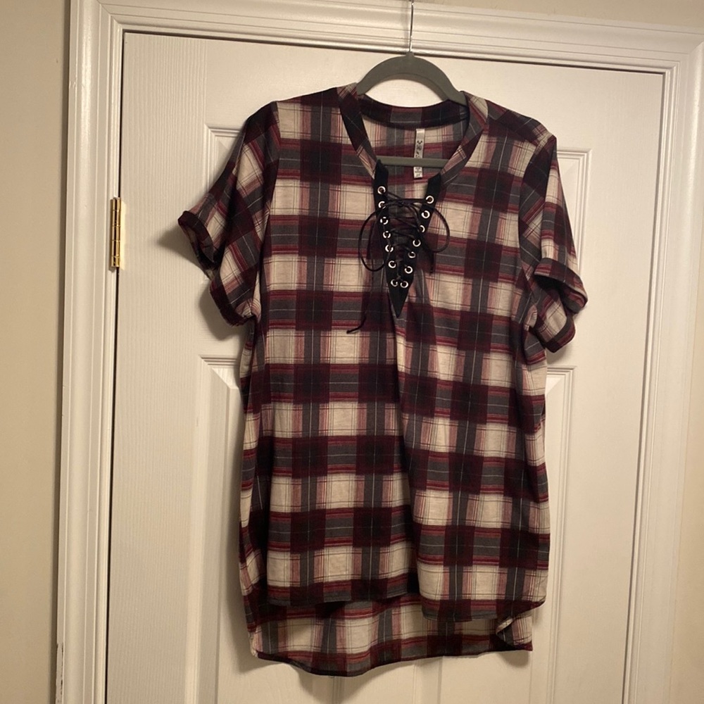 R n B High/Low Top…size 2X